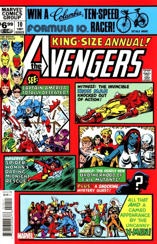Avengers Annual No. 10 Facsimile Edition