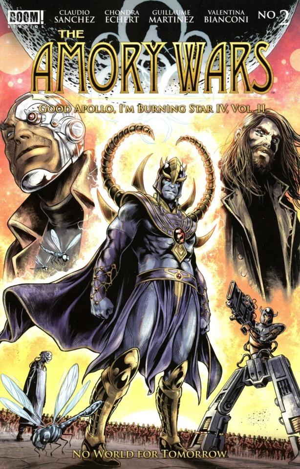 The Amory Wars: Good Apollo, I'm Burning Star IV, Volume II - No World for Tomorrow #2 cover