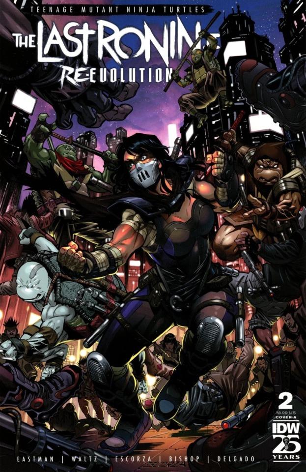 Teenage Mutant Ninja Turtles: The Last Ronin II - Re-Evolution #2 cover