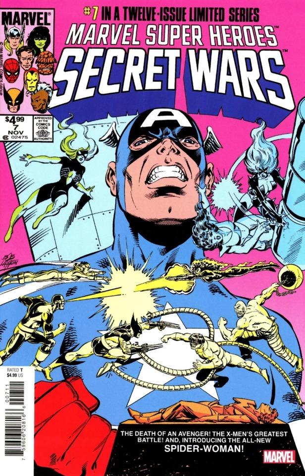 Marvel Super Heroes Secret Wars Facsimile Edition #7