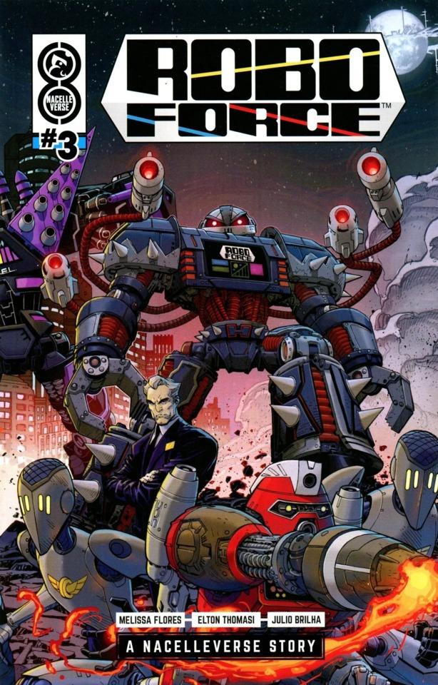 RoboForce #3 cover