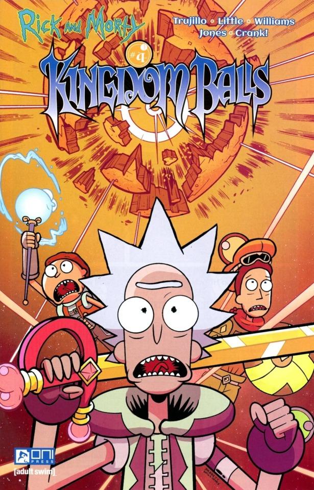 Rick and Morty: Kingdom Balls #4 cover