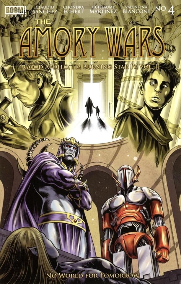 The Amory Wars: Good Apollo, I'm Burning Star IV, Volume II - No World for Tomorrow #4 cover