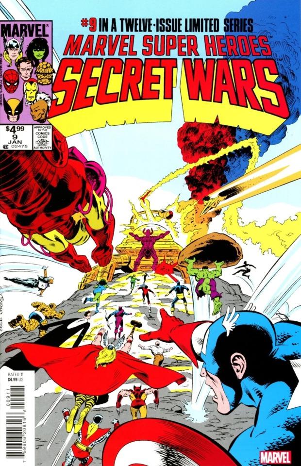 Marvel Super Heroes Secret Wars Facsimile Edition #9