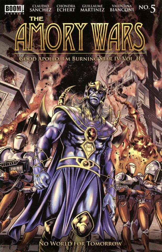 The Amory Wars: Good Apollo, I'm Burning Star IV, Volume II - No World for Tomorrow #5 cover