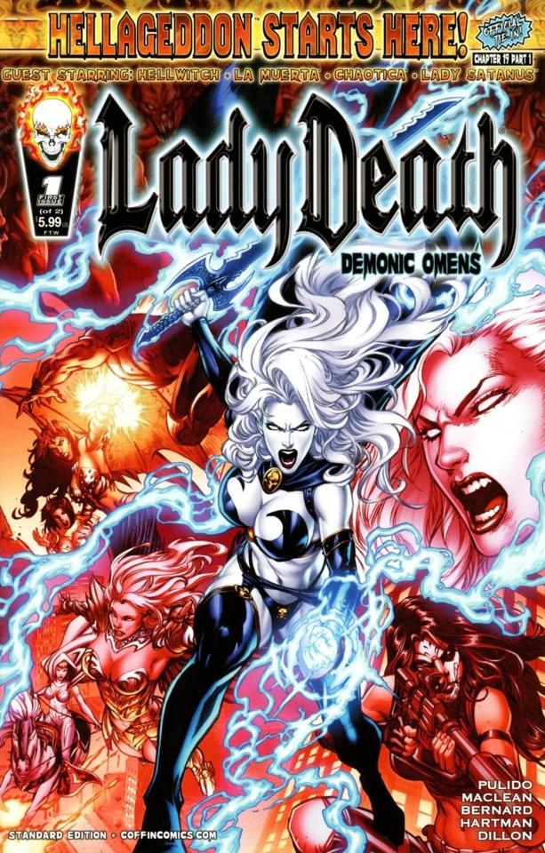 Lady Death: Demonic Omens #1 cover
