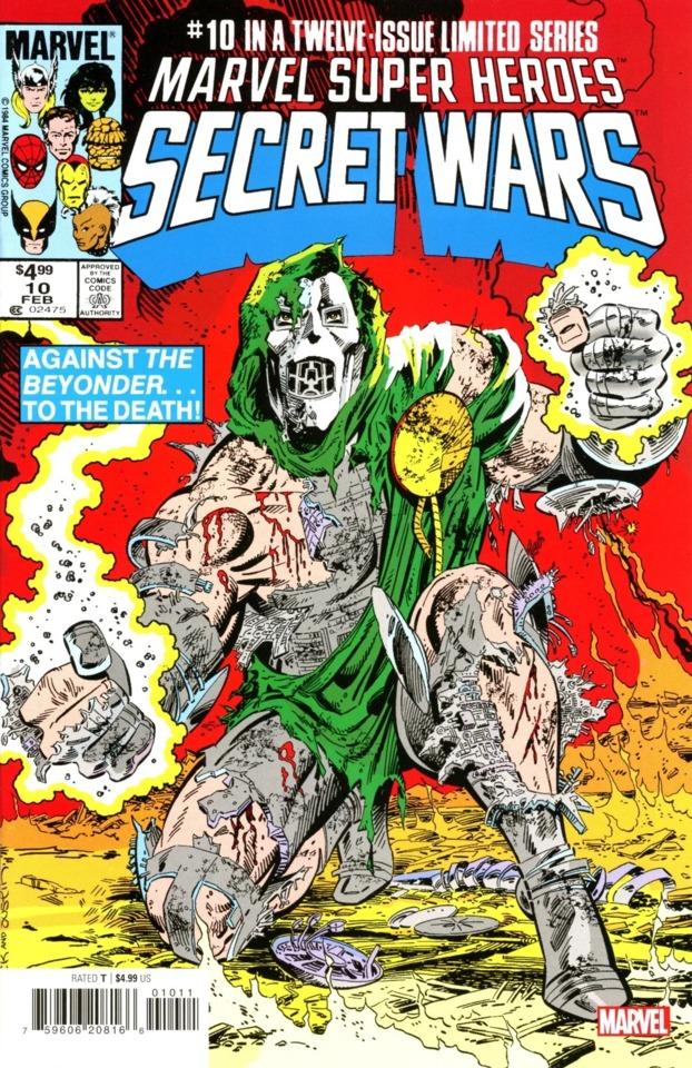 Marvel Super Heroes Secret Wars Facsimile Edition #10
