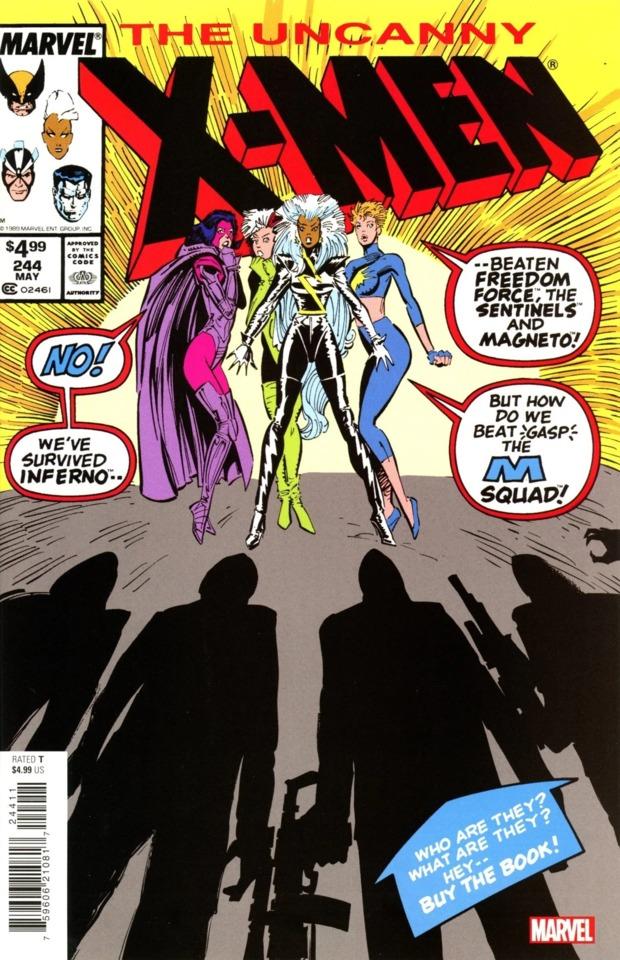 Uncanny X-Men No. 244 Facsimile Edition
