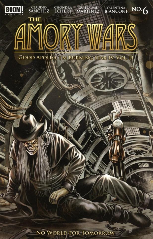 The Amory Wars: Good Apollo, I'm Burning Star IV, Volume II - No World for Tomorrow #6 cover
