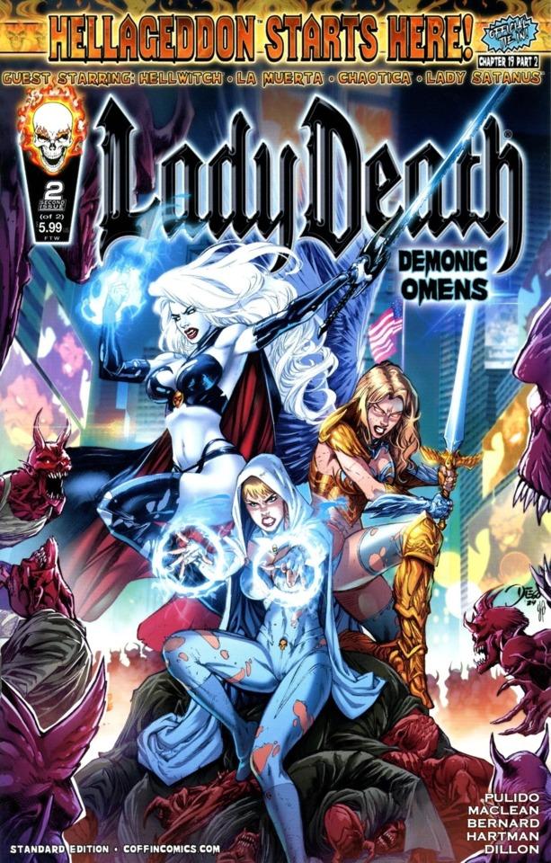 Lady Death: Demonic Omens #2 cover