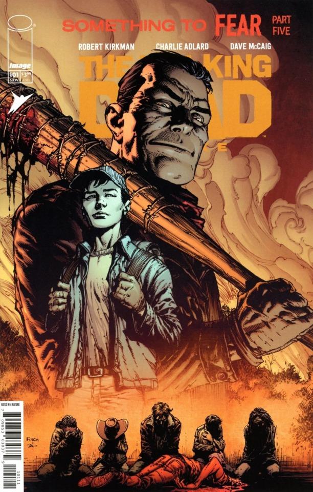 The Walking Dead Deluxe #101 cover