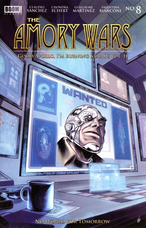 The Amory Wars: Good Apollo, I'm Burning Star IV, Volume II - No World for Tomorrow #8 cover
