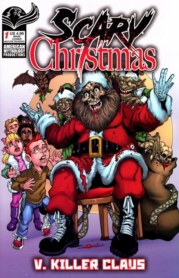 Scary Christmas V. Killer Claus cover — © American Mythology Productions