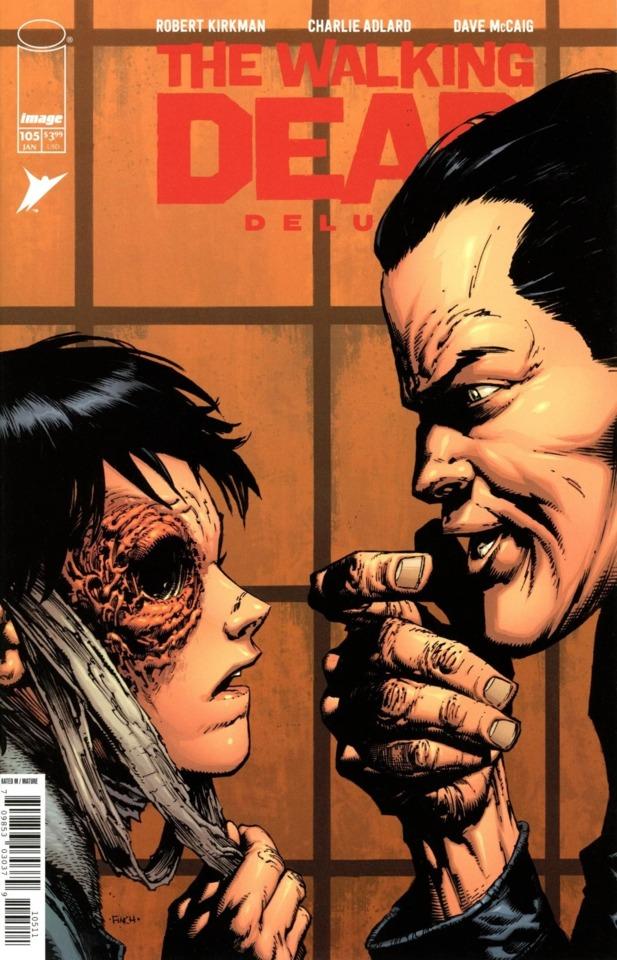 The Walking Dead Deluxe #105 cover