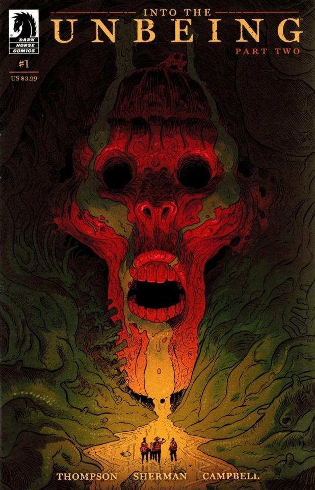 Into the Unbeing, Part Two cover — © Dark Horse Comics