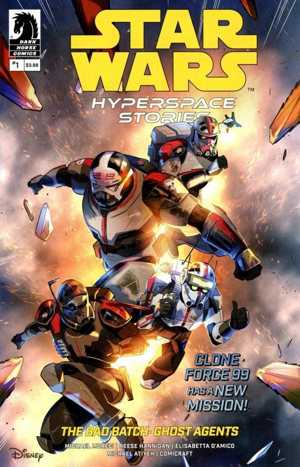 Star Wars: Hyperspace Stories: The Bad Batch―Ghost Agents cover — © Dark Horse Comics