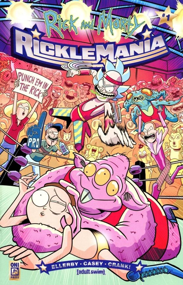 Rick and Morty: RickleMania cover — © Oni Press