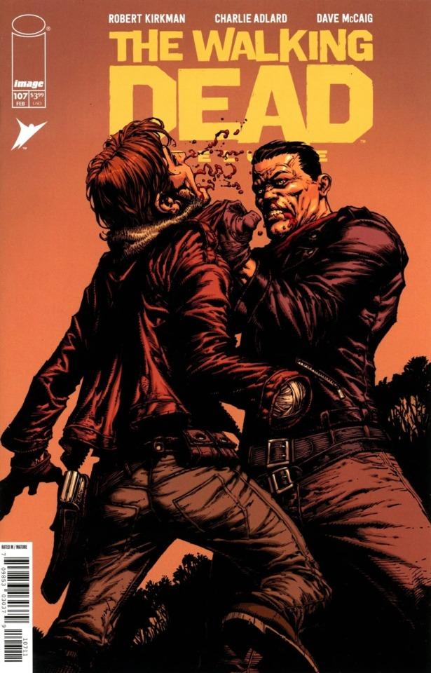 The Walking Dead Deluxe #107 cover