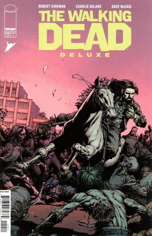 The Walking Dead Deluxe #110 cover