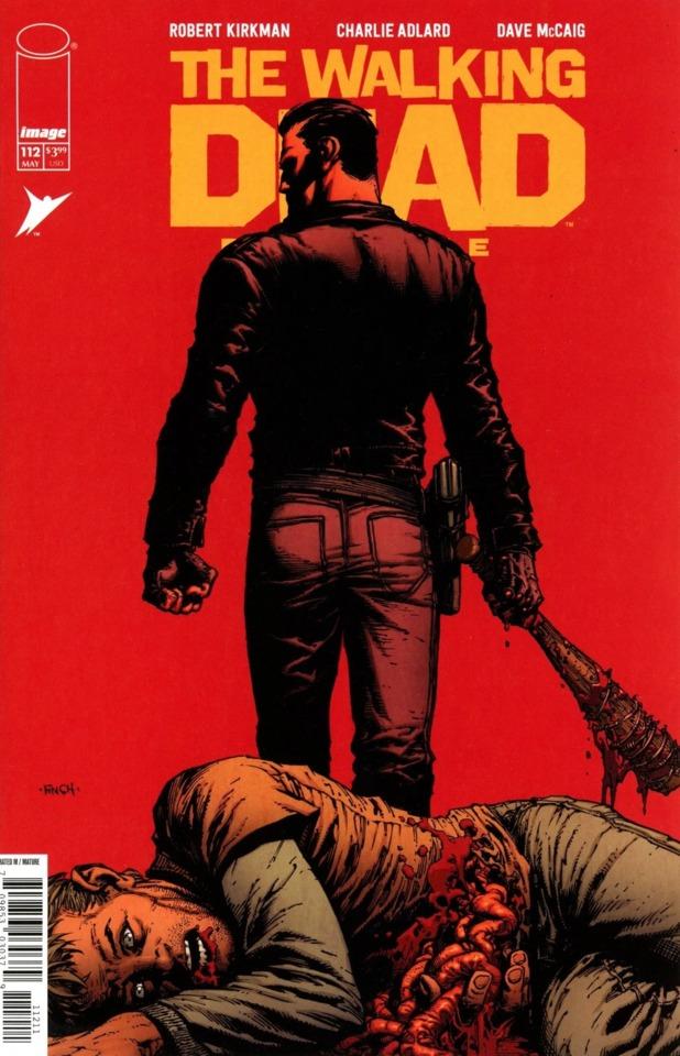The Walking Dead Deluxe #112 cover