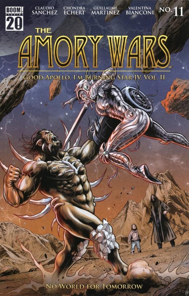 The Amory Wars: Good Apollo, I'm Burning Star IV, Volume II - No World for Tomorrow #11 cover