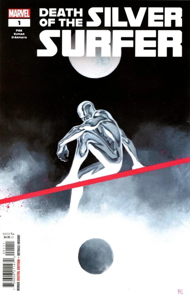 Death of the Silver Surfer #1 cover