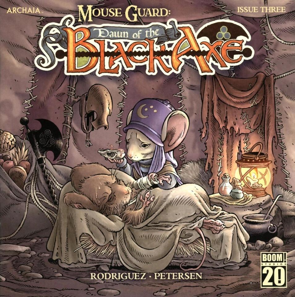 Mouse Guard: Dawn of the Black Axe #3