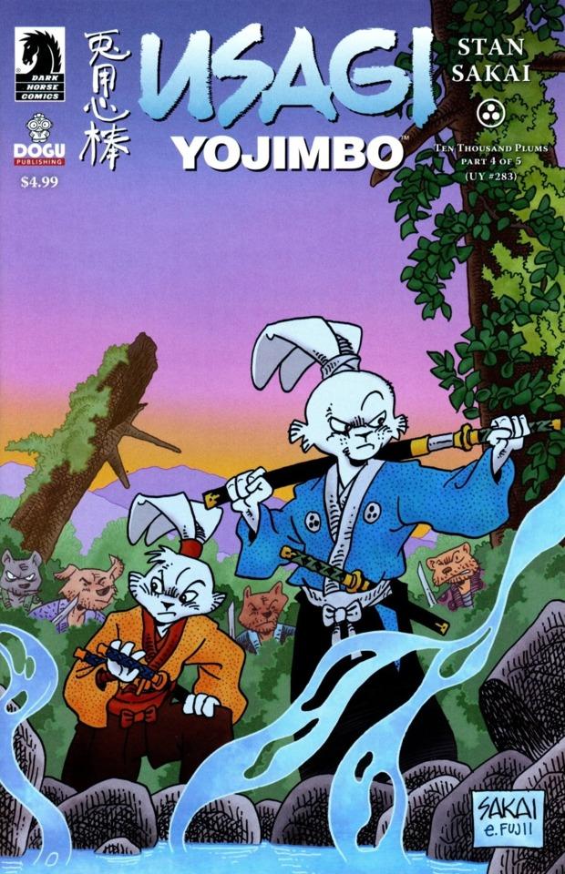 Usagi Yojimbo: Ten Thousand Plums #4
