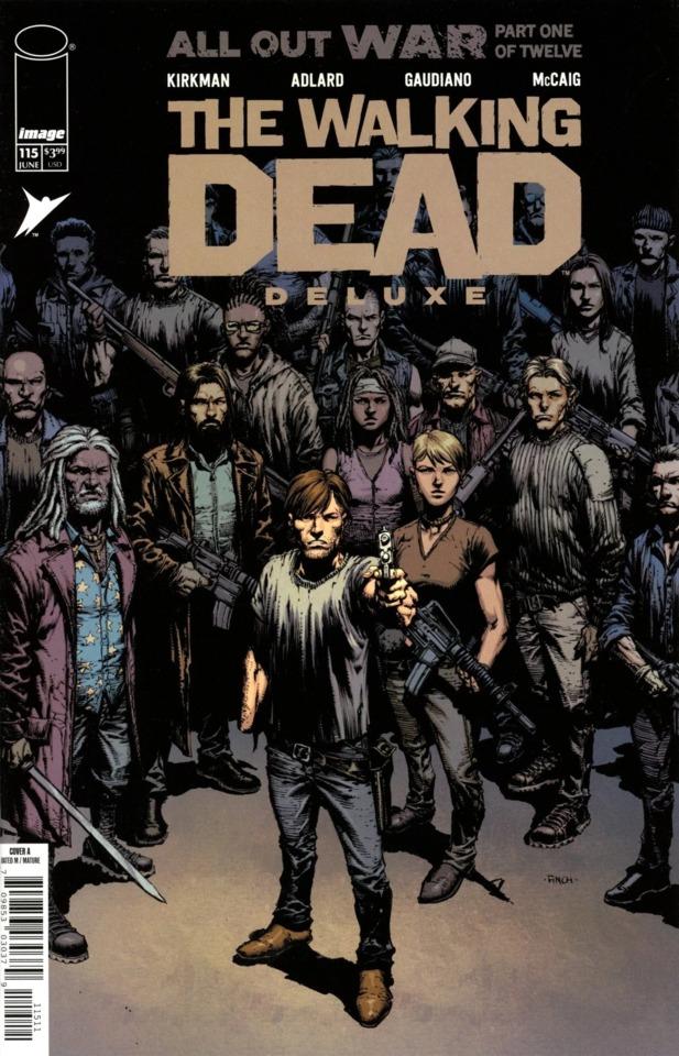 The Walking Dead Deluxe #115 cover