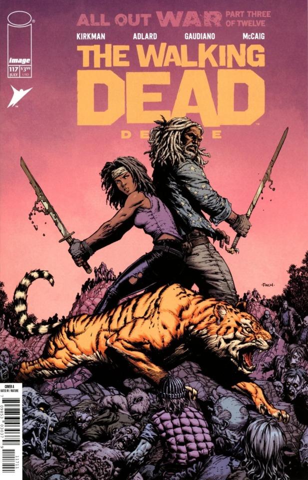 The Walking Dead Deluxe #117 cover