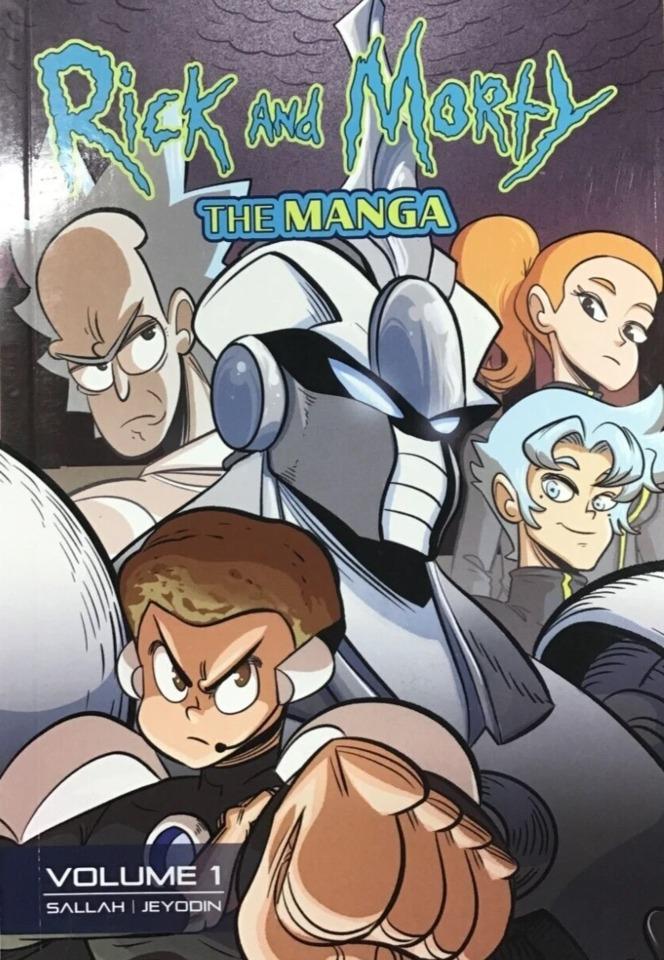 Rick and Morty: The Manga cover — © Oni Press