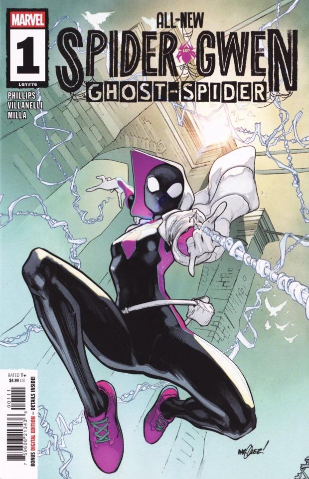 All-New Spider-Gwen: The Ghost-Spider cover — © Marvel Comics