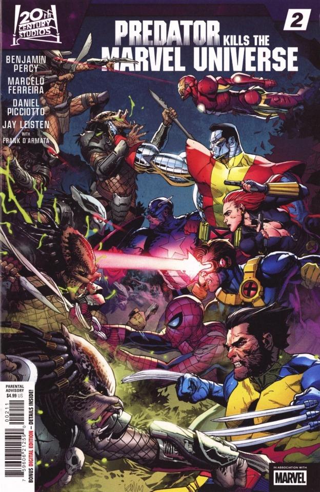 Predator Kills the Marvel Universe #2