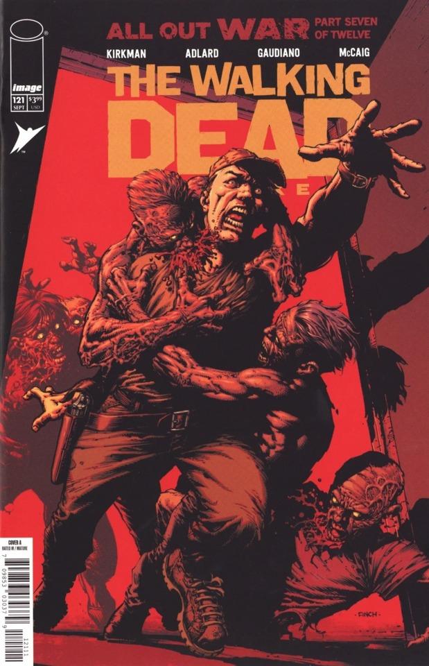 The Walking Dead Deluxe #121 cover