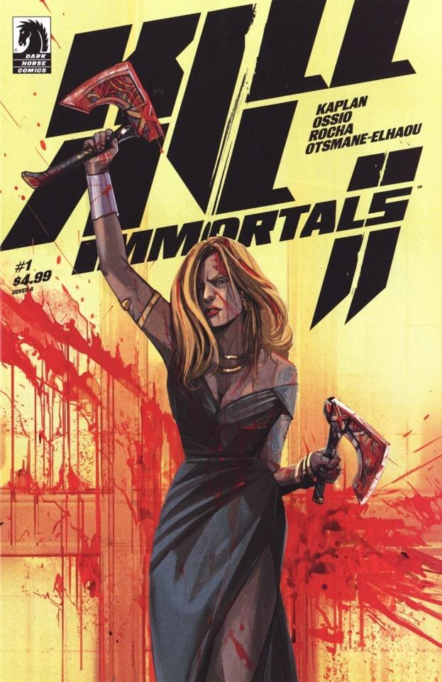 Kill All Immortals II cover — © Dark Horse Comics