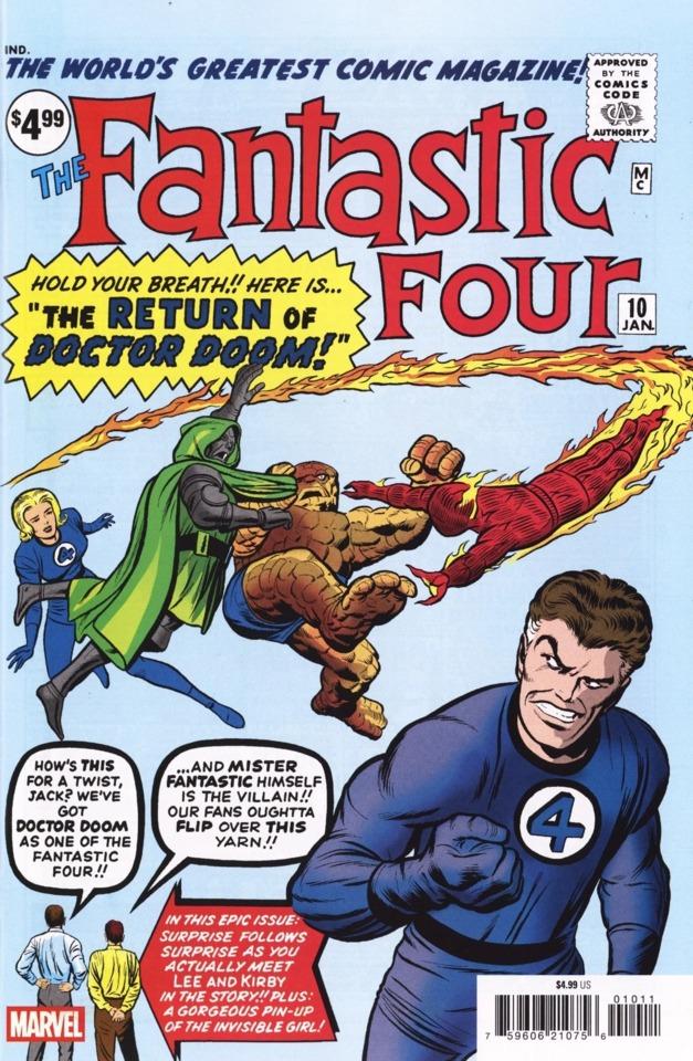 Fantastic Four No. 10 Facsimile Edition