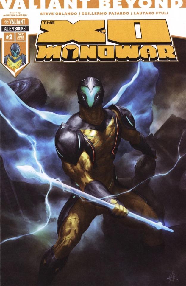 Valiant Beyond: X-O Manowar #2 cover
