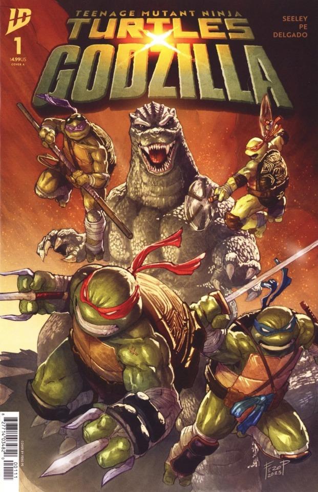 Teenage Mutant Ninja Turtles x Godzilla
