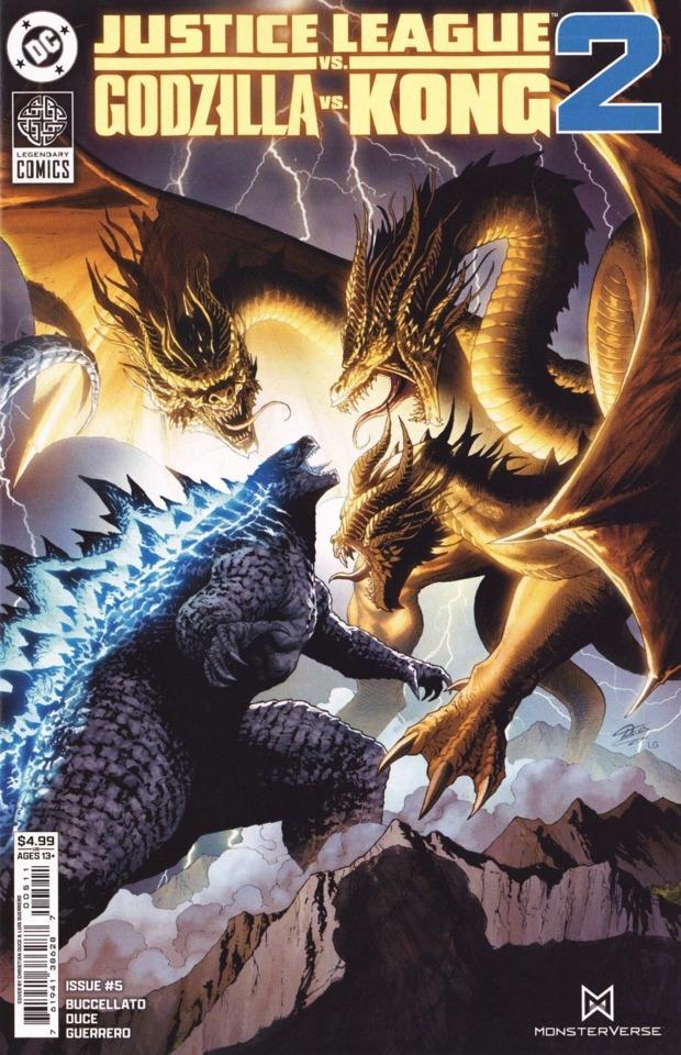 Justice League vs. Godzilla vs. Kong 2 #5 cover