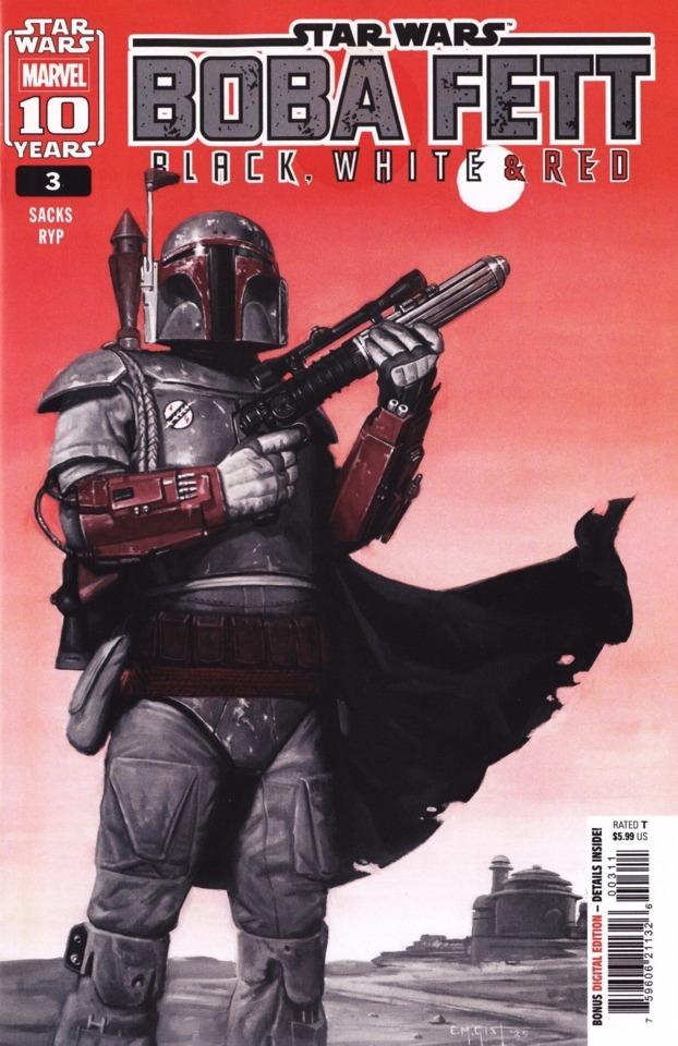 Star Wars: Boba Fett - Black, White & Red #3