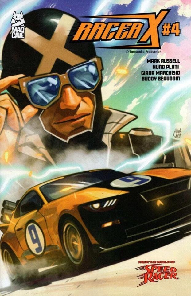 Racer X #4 cover
