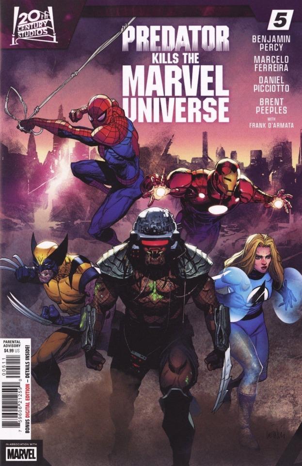 Predator Kills the Marvel Universe #5