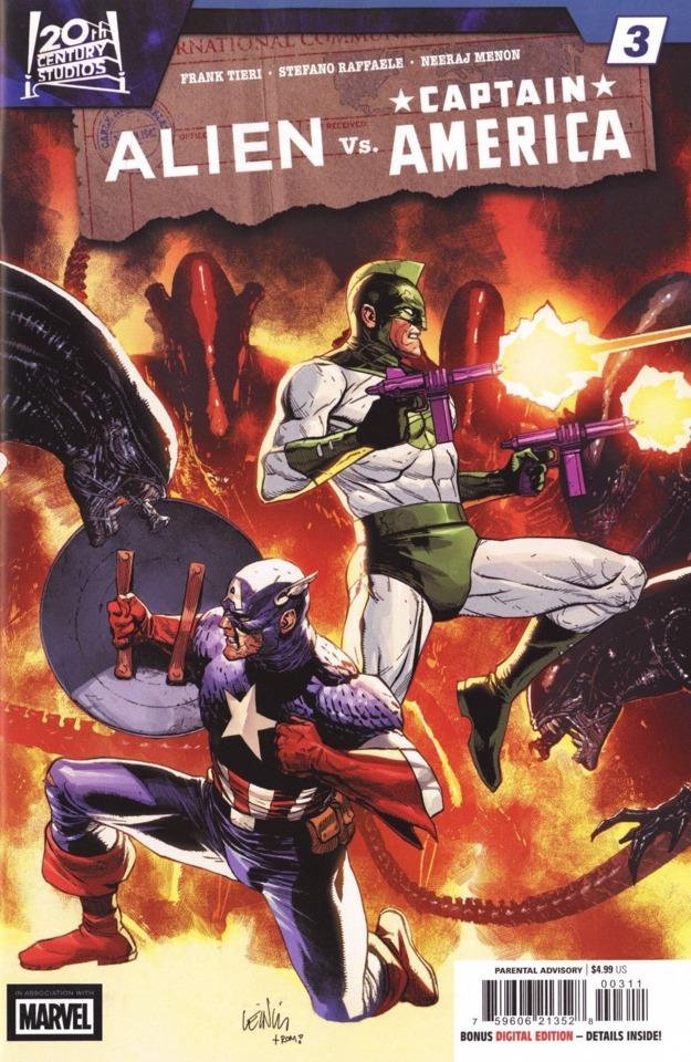 Alien vs. Captain America #3