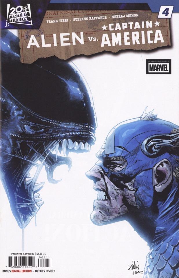 Alien vs. Captain America #4