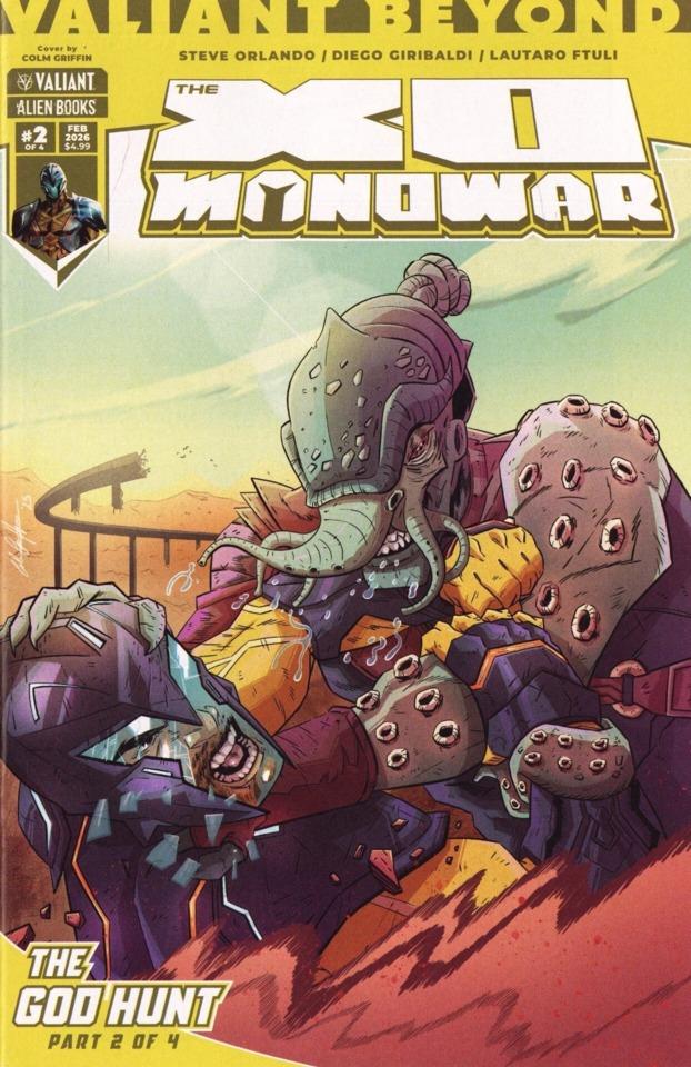 Valiant Beyond: X-O Manowar - The God Hunt #2