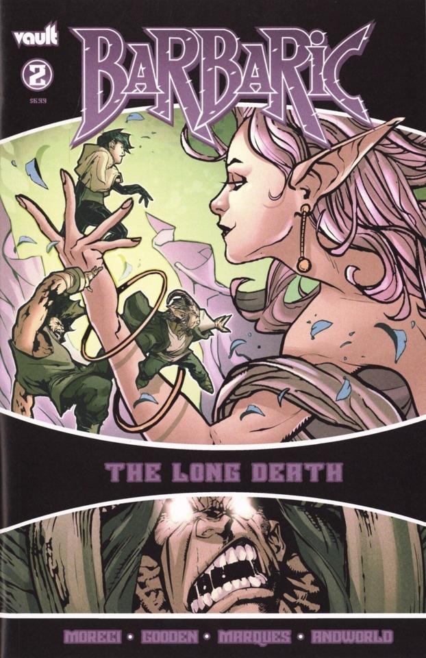 Barbaric: The Long Death #2 cover