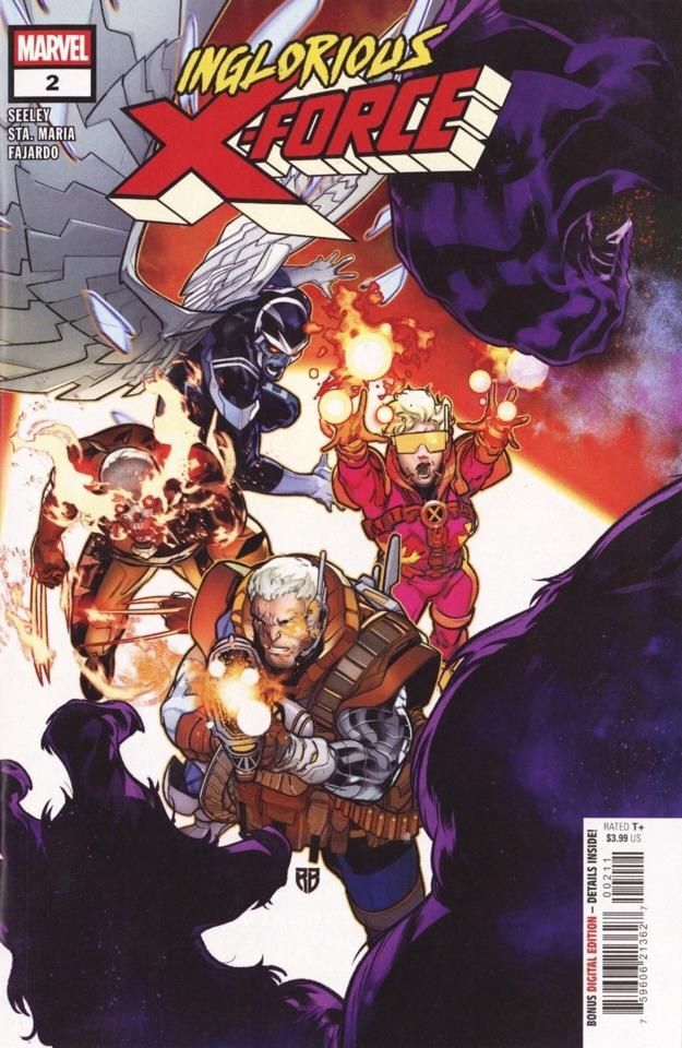 Inglorious X-Force #2 cover