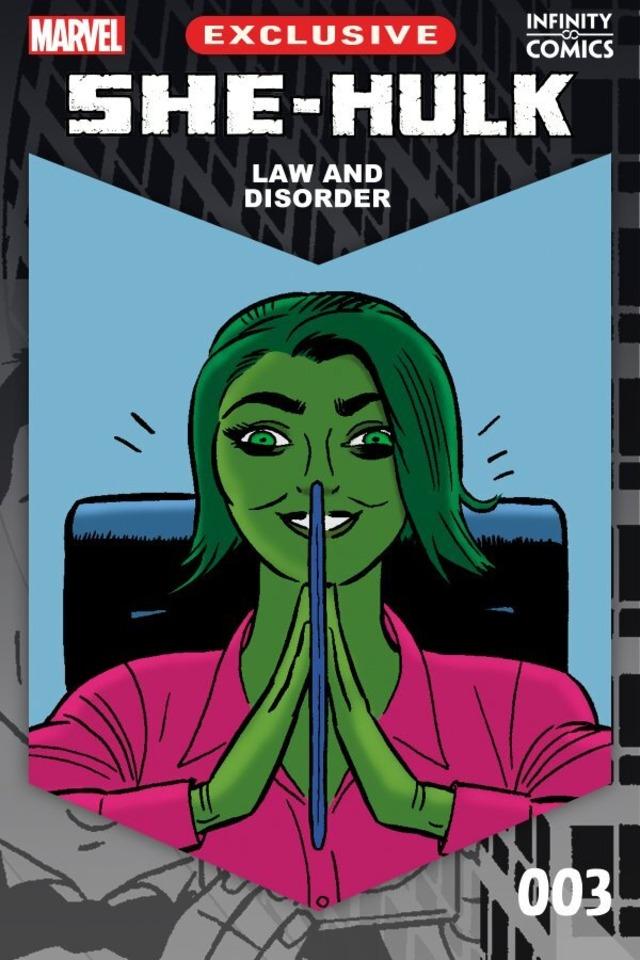 She-Hulk: Law and Disorder Infinity Comic #3