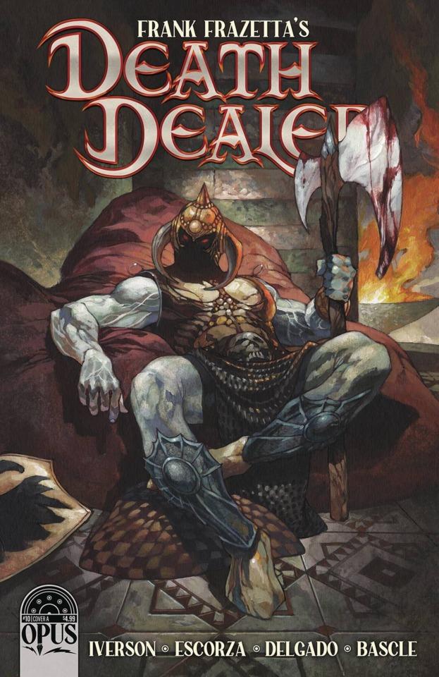 Frank Frazetta's Death Dealer #10 cover
