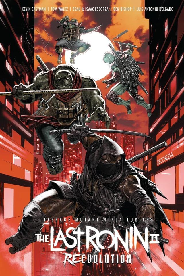 Teenage Mutant Ninja Turtles: The Last Ronin II: Re-Evolution cover — © IDW Publishing